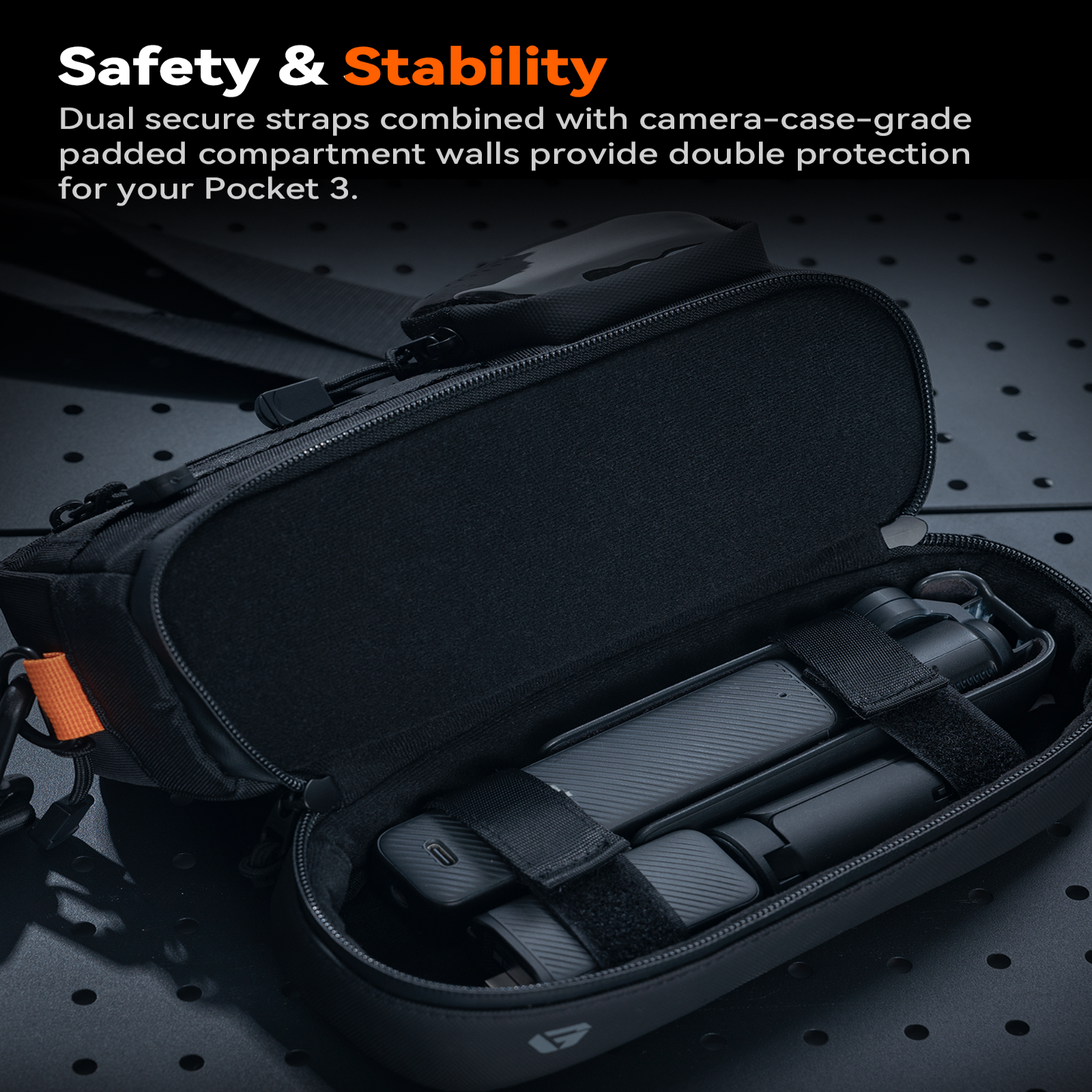 GESTAC Pocket 3 Secure Dock Storage Case