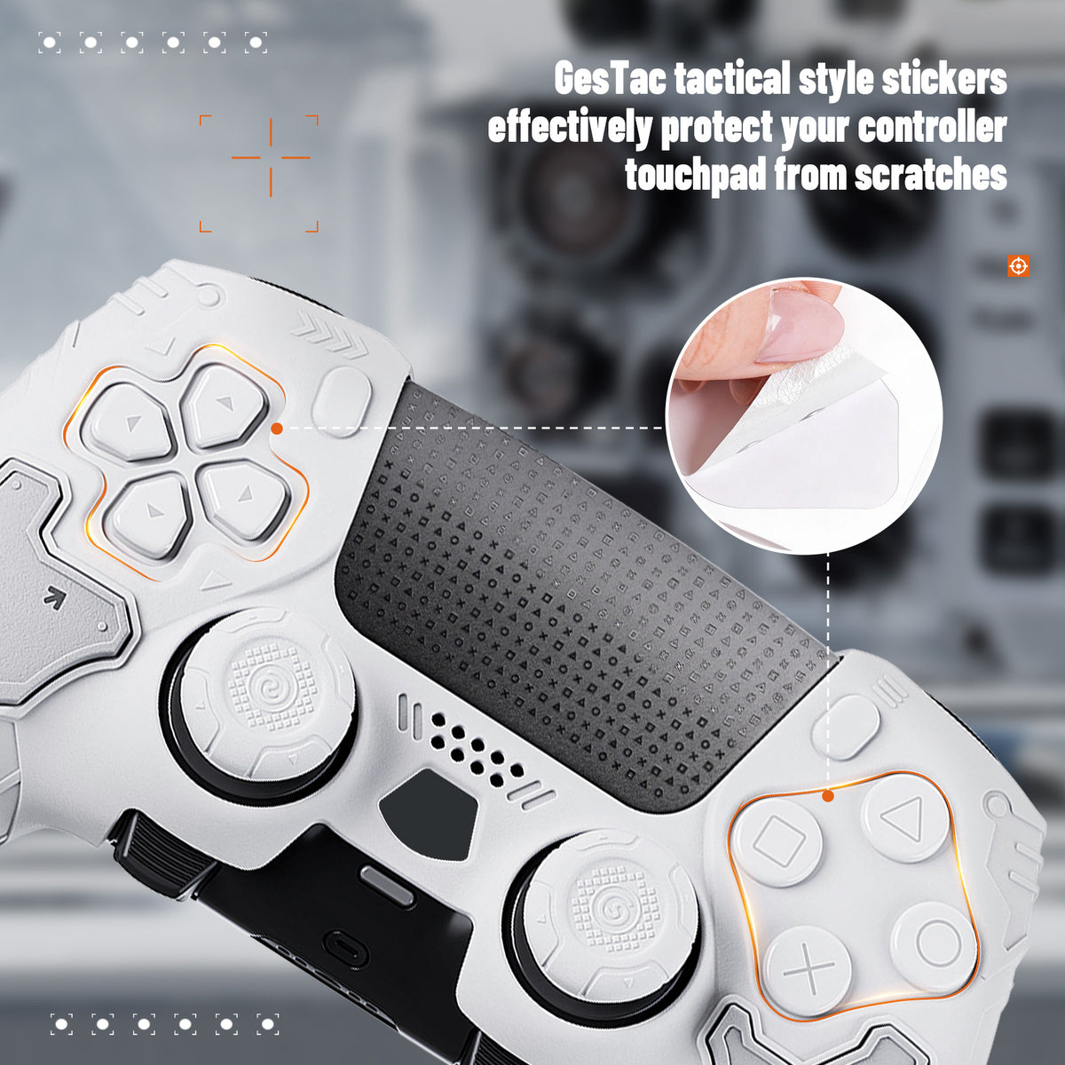 GESTAC PS5 Tactical Vanguard Controller Cover