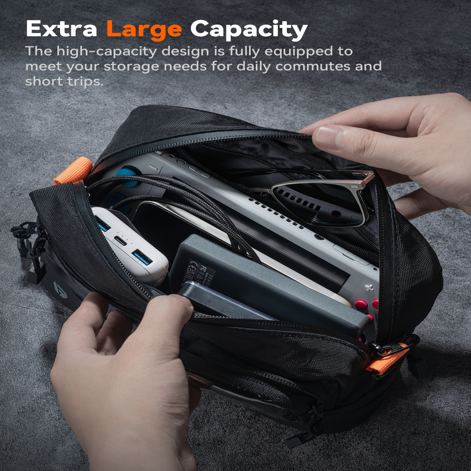 GESTAC Pocket 3 Secure Dock Storage Case