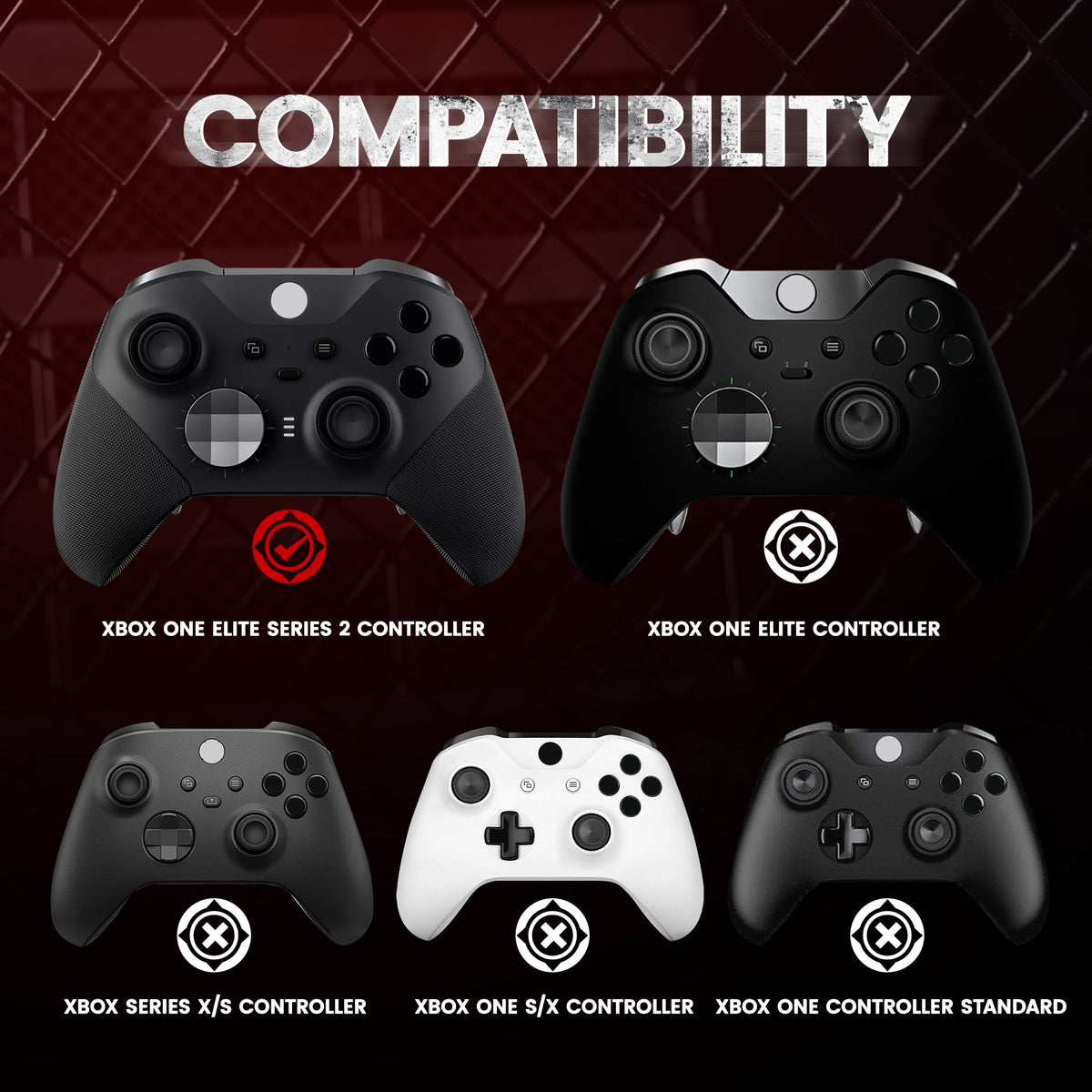 GESTAC Silicone Protective Case & Thumb Grips