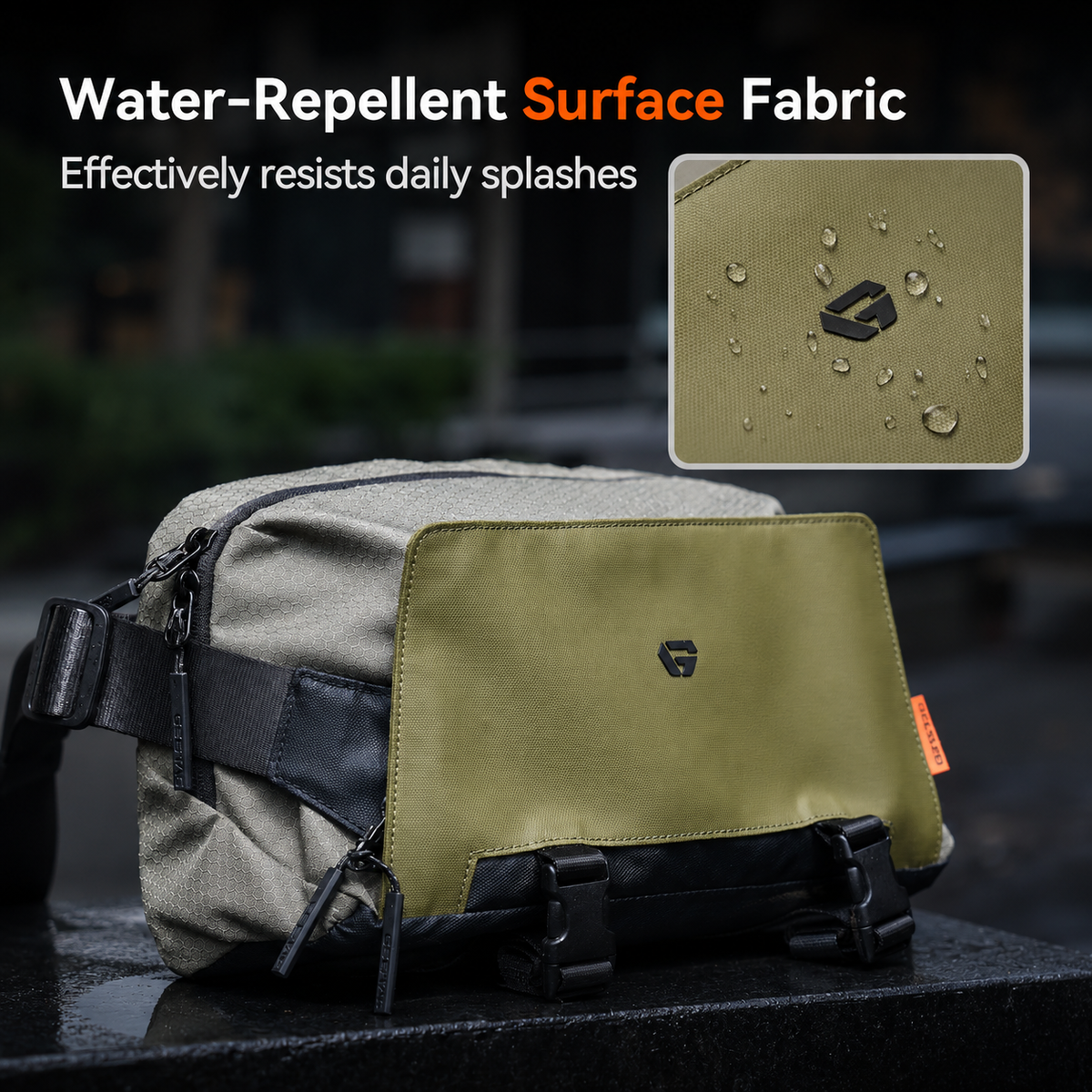 G.S.TAC Lightframe Ranger 6L Camera Sling Bag