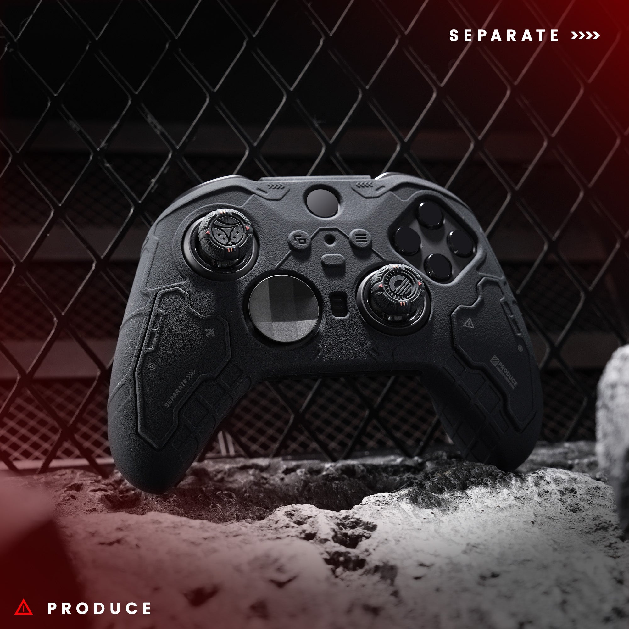 GESTAC Silicone Protective Case & Thumb Grips