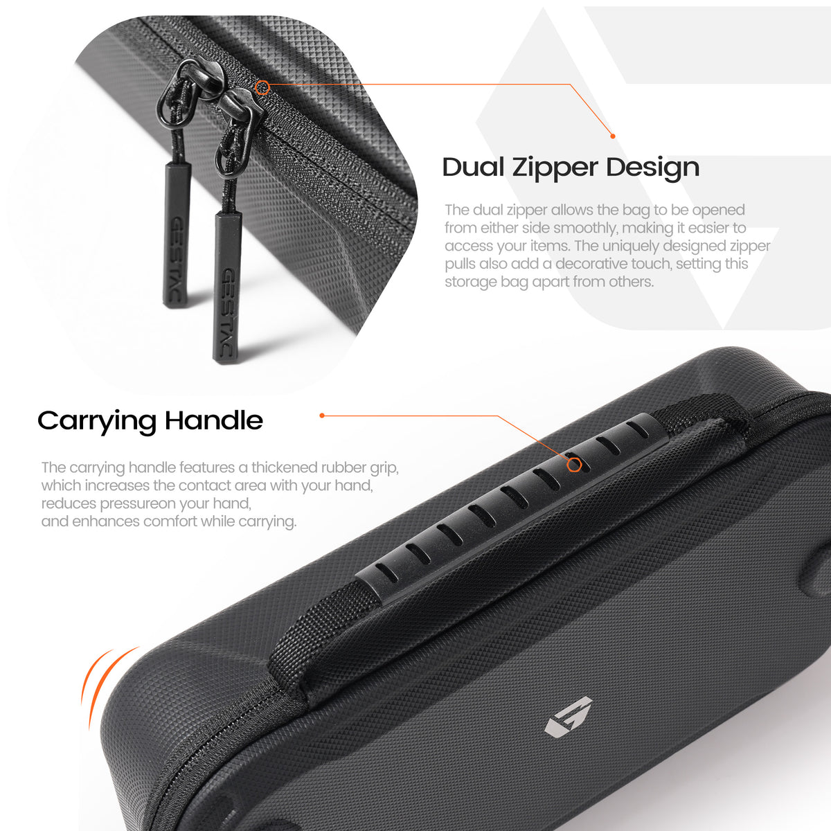 GESTAC Large-Capacity Carrying Case